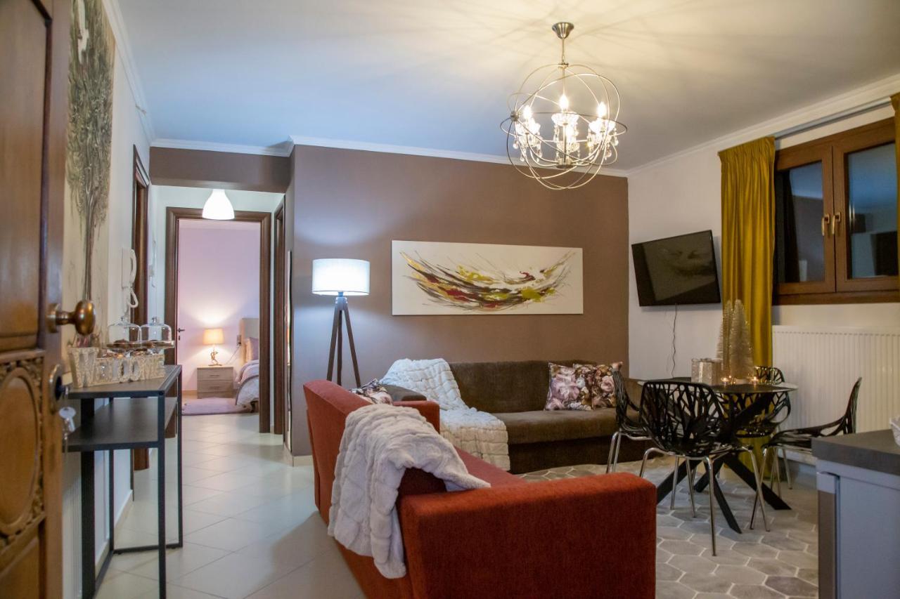 Meteora Olio Hills Apartment Kalampáka Eksteriør bilde