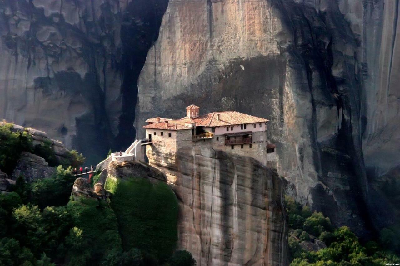 Meteora Olio Hills Apartment Kalampáka Eksteriør bilde