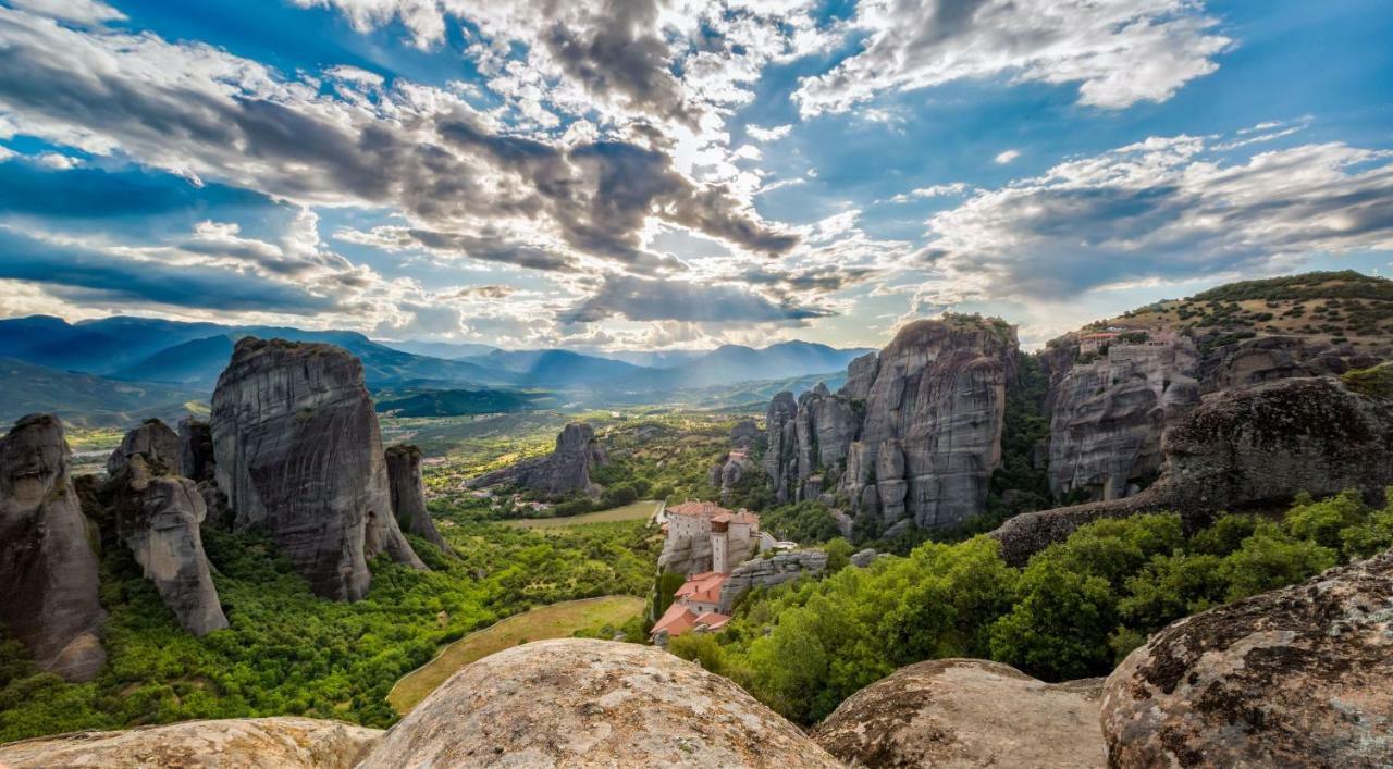 Meteora Olio Hills Apartment Kalampáka Eksteriør bilde