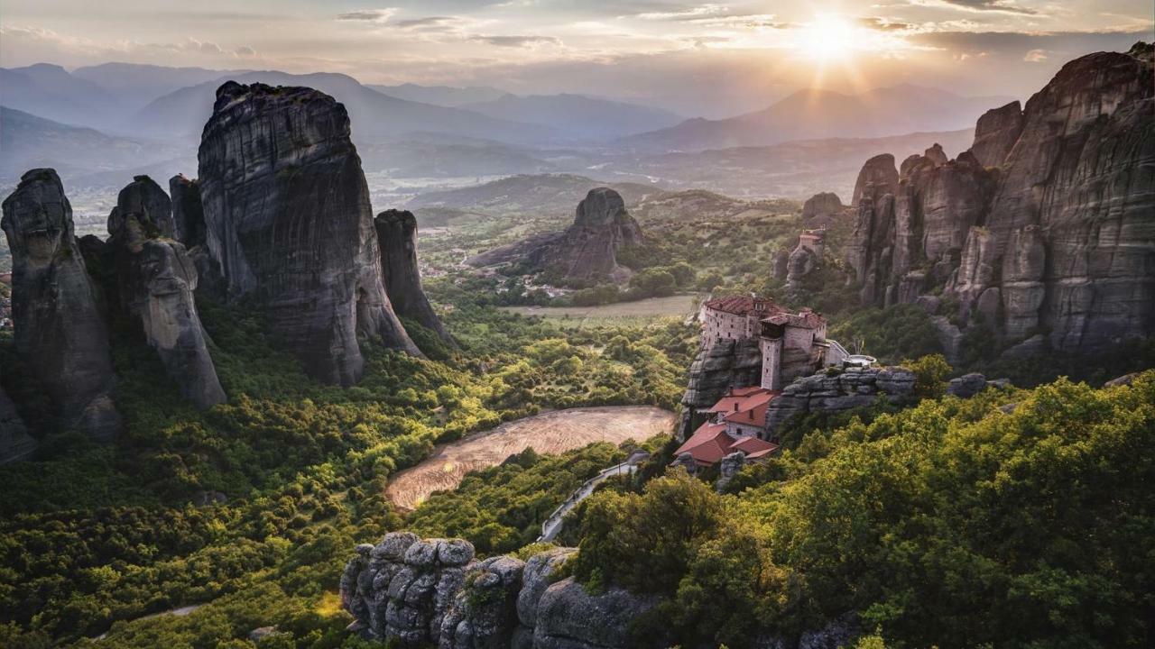 Meteora Olio Hills Apartment Kalampáka Eksteriør bilde